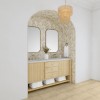 Marigot Single 72" Double (Vanity Only Pricing) in Sunwashed Oak